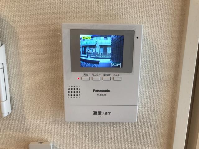 セキュリティ　カメラ付インターホン（イメージ）