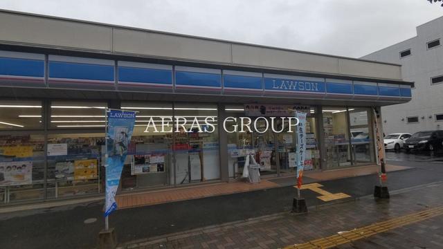 コンビニ　ローソン 鶴瀬駅西口店（コンビニ）まで46m