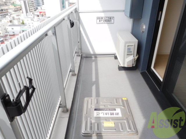 バルコニー　明るいバルコニーなんです