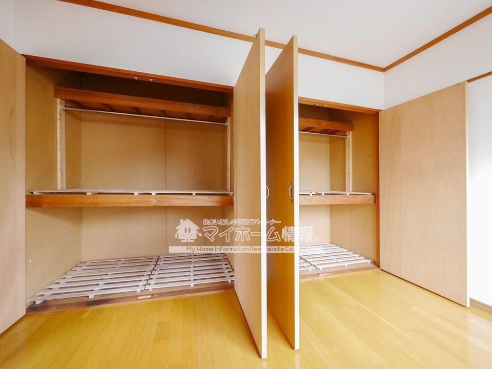 収納　どーんっとワイドな収納☆家族の荷物もスッキリ☆