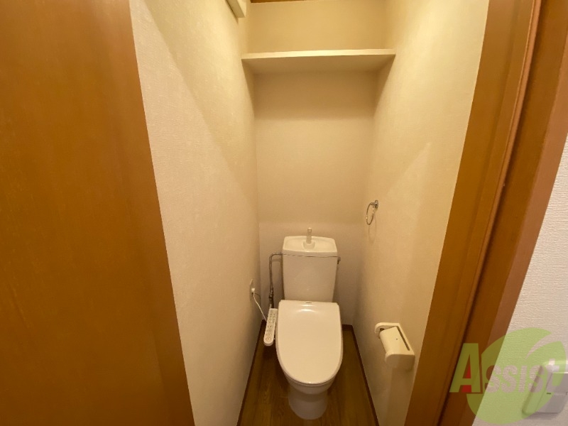 トイレ　トイレはウォシュレット機能付き。シャワートイレは日本の宝。