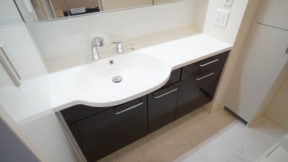 洗面設備　洗髪洗面化粧台