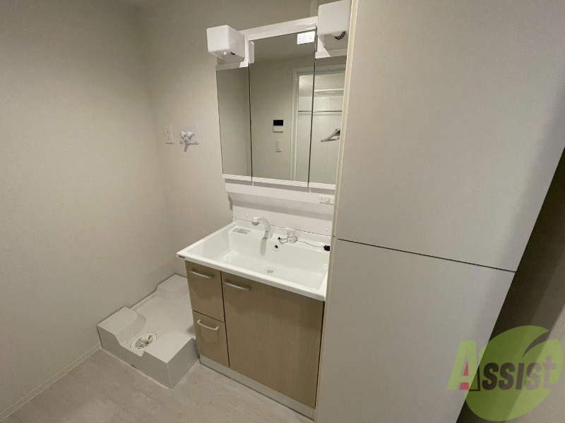 洗面設備　シャンプードレッサーで身支度もラクラクです！