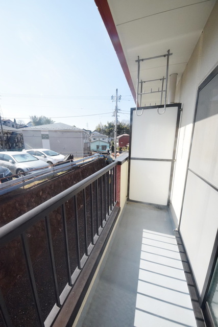 バルコニー　～お洗濯日和だ～