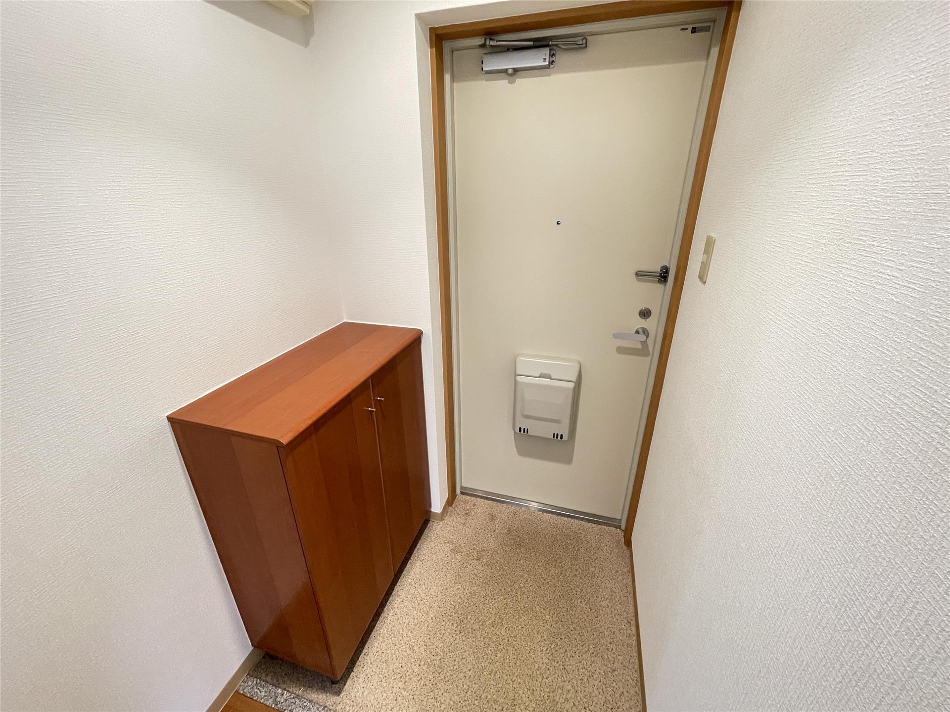 玄関　シューズBOXがついています♪