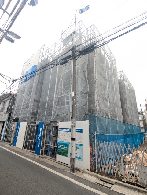 建物外観　外観（建築中２０２６．１．２０）