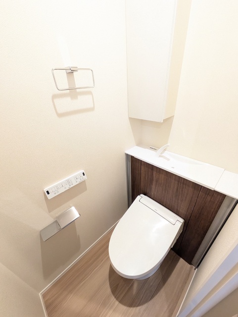 トイレ　※竣工検査時の写真です