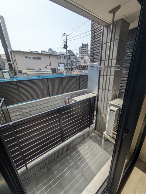 バルコニー　※竣工検査時の写真です