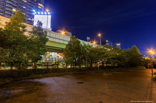 公園　東横堀緑道（公園）まで413m