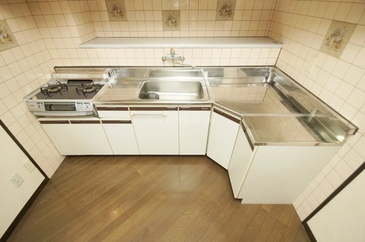 キッチン　ガスコンロ対応♪