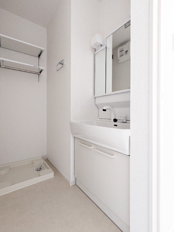 洗面設備　図面と現状に相違がある場合には現状を優先