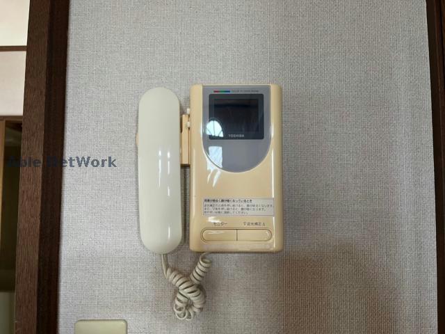 セキュリティ　テレビドアホンです