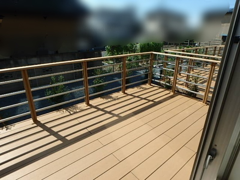 バルコニー　図面と現状に相違がある場合には現状を優先