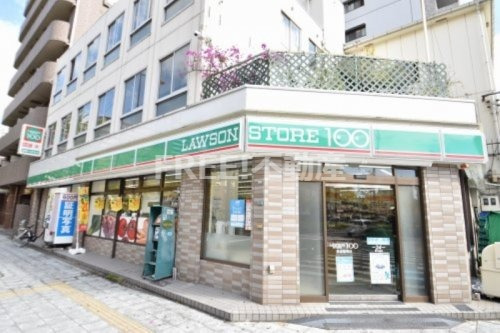 コンビニ　ローソンストア100 LS浪速稲荷店（コンビニ）まで446m