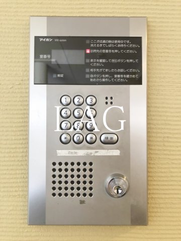 セキュリティ　オートロックです。