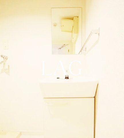 洗面設備　洗面台です。