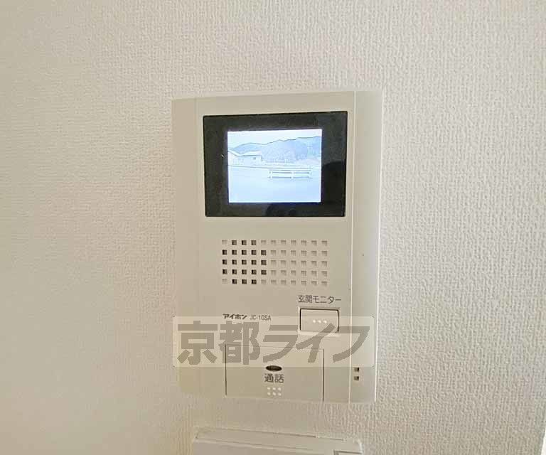 セキュリティ　来客確認ができます。