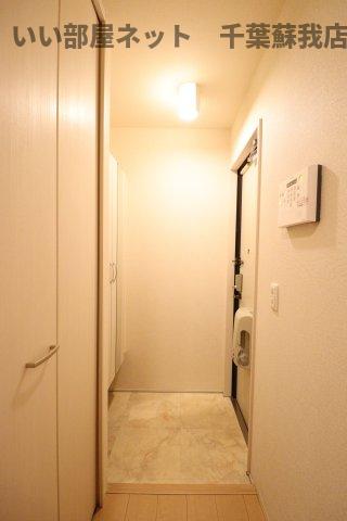 玄関　明るい玄関です