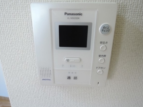 セキュリティ　☆モニター付きインターホン☆