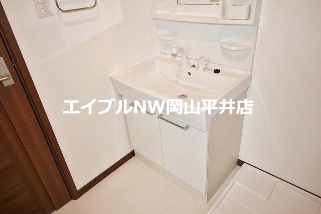 洗面設備　シャンプードレッサーついてます