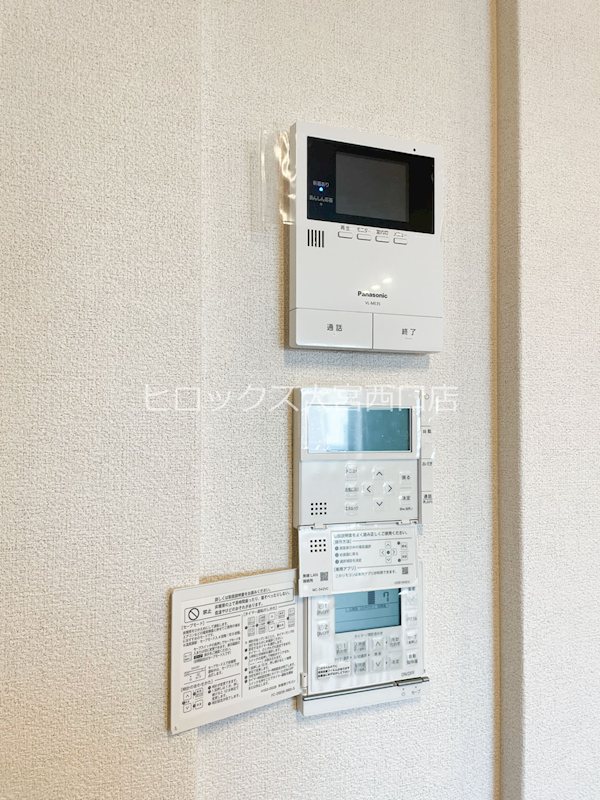 セキュリティ　TVモニターホンで来訪者の確認出来ます