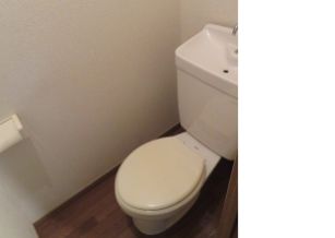 トイレ　清潔感のあるトイレです