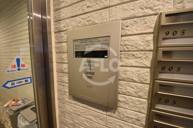 セキュリティ　プロシード北堀江　オートロック