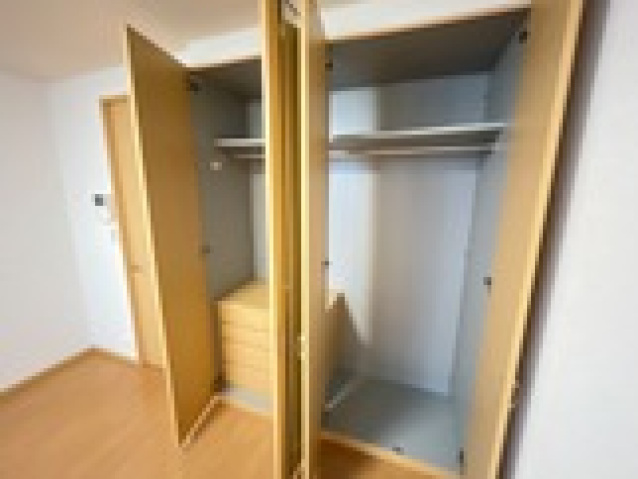 収納　写真は別のお部屋です。
