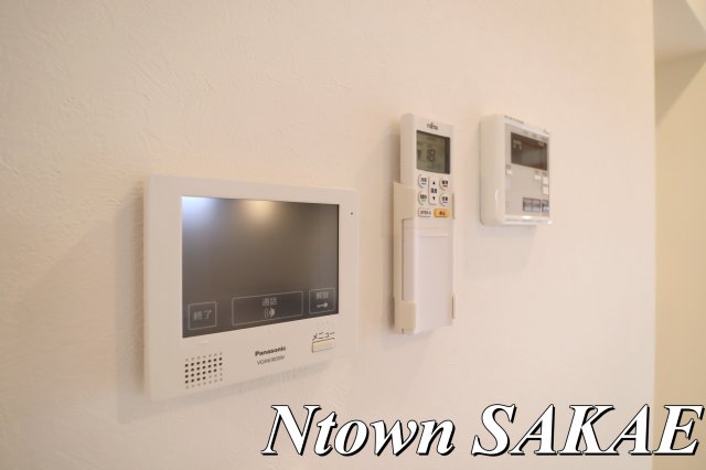 セキュリティ　モニター付きインターホンです