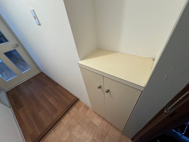 玄関　シューズボックス付の玄関