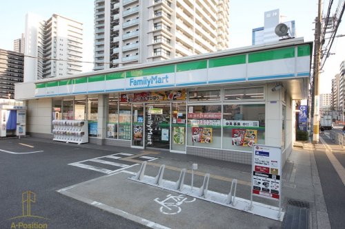 コンビニ　ファミリーマート 海老江一丁目店（コンビニ）まで387m