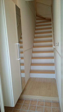 玄関　ゆったりとした玄関です