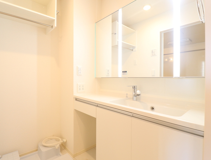 洗面設備　【エスポワール松橋】105 洗面所