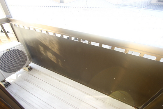 バルコニー　※別号室の写真です。