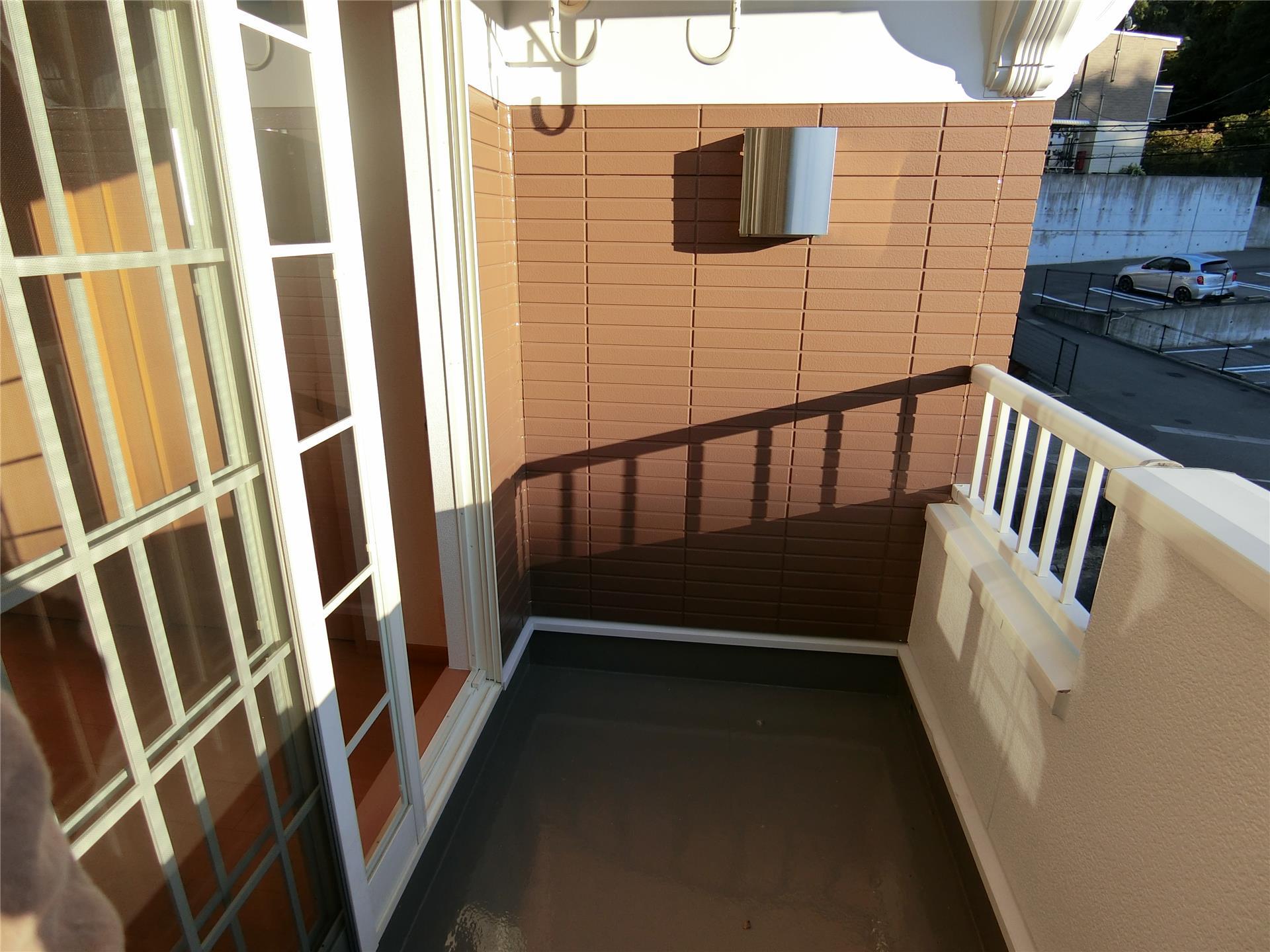 バルコニー　南西向きで日当りの良いバルコニー♪