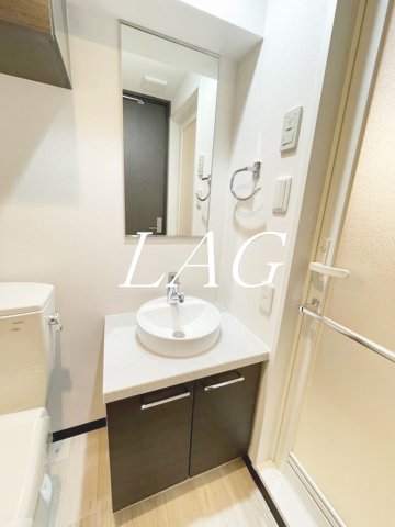 洗面設備　洗面台です。