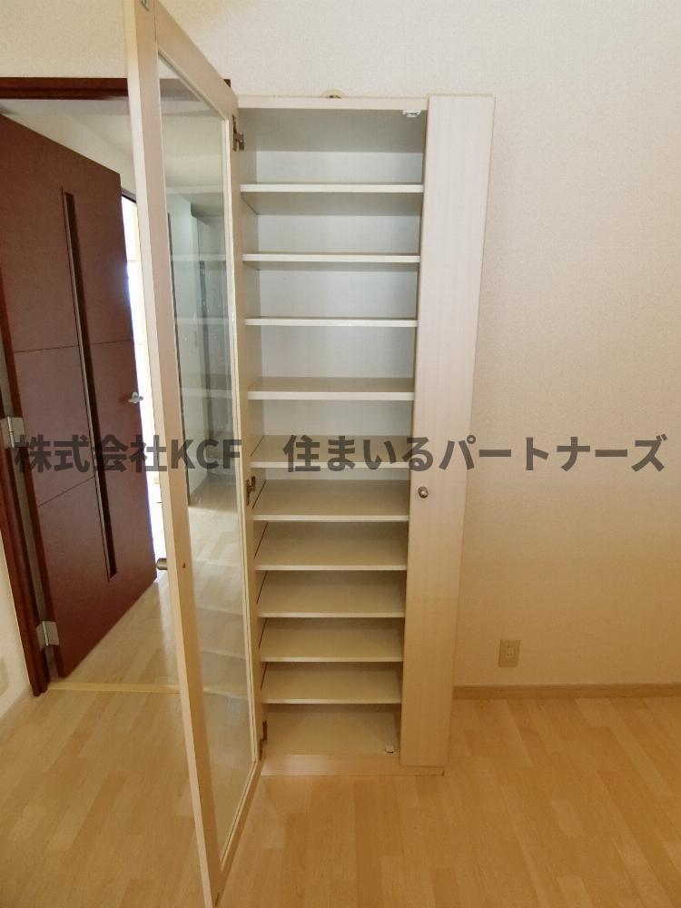 収納　収納のためのスペースです