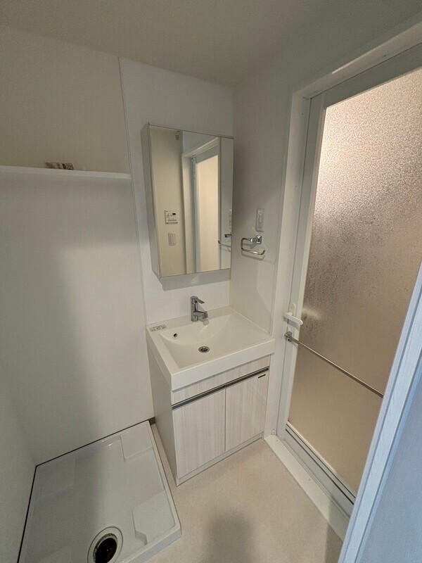 洗面設備　忙しい朝には欠かせない洗面所です♪