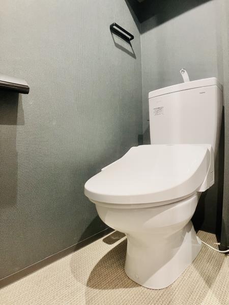 トイレ　ゆったりとした空間のトイレです