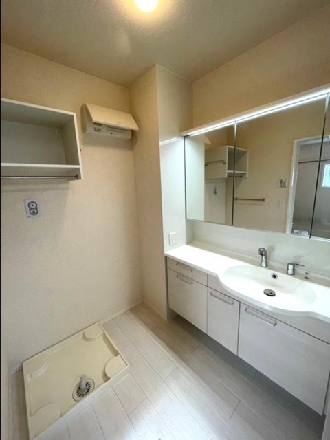 洗面設備　洗髪洗面化粧台