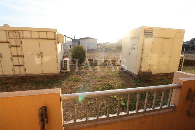 庭　同物件別部屋です。