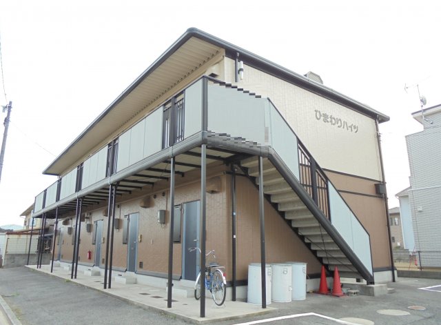 建物外観　ひまわりハイツ・軽量鉄骨造