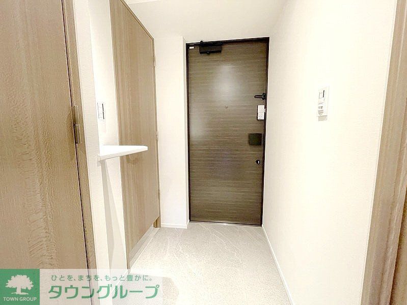 玄関　お問合せは(株)タウンハウジングレジデンス事業部【03-…