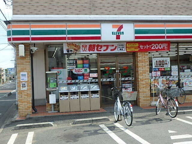 コンビニ　セブンイレブン領家店（コンビニ）まで418m