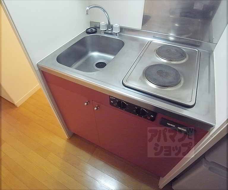 キッチン　二口コンロ！