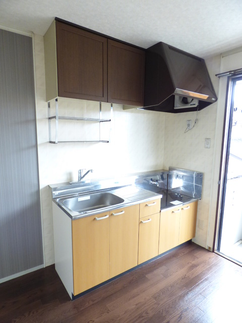 キッチン　ガスコンロ設置できる素敵なキッチン♪