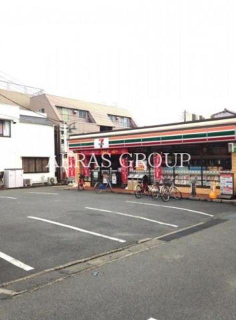 コンビニ　セブンイレブン一ノ割店（コンビニ）まで596m