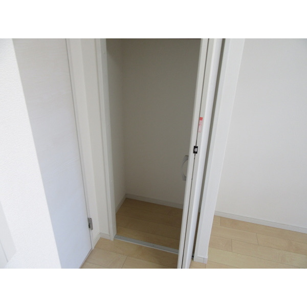 収納　クローゼットです