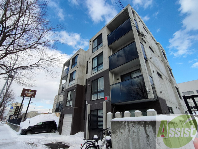 建物外観　札幌市東区北二十二条東「グランディーＮ２２」