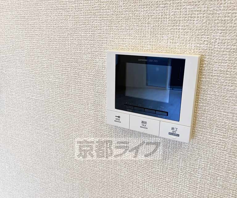 セキュリティ　モニター付きです・